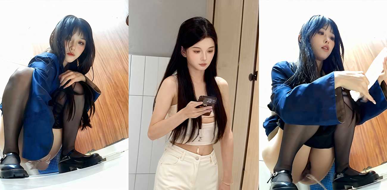 漫展女厕偷拍合集 大神隔门怼拍复古女神放尿 竟用镜子反光照射毛逼 堪称最损偷窥