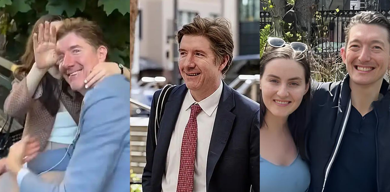 华尔街已婚精英律师NathanielCullerton 中央公园当众热吻29岁女助理