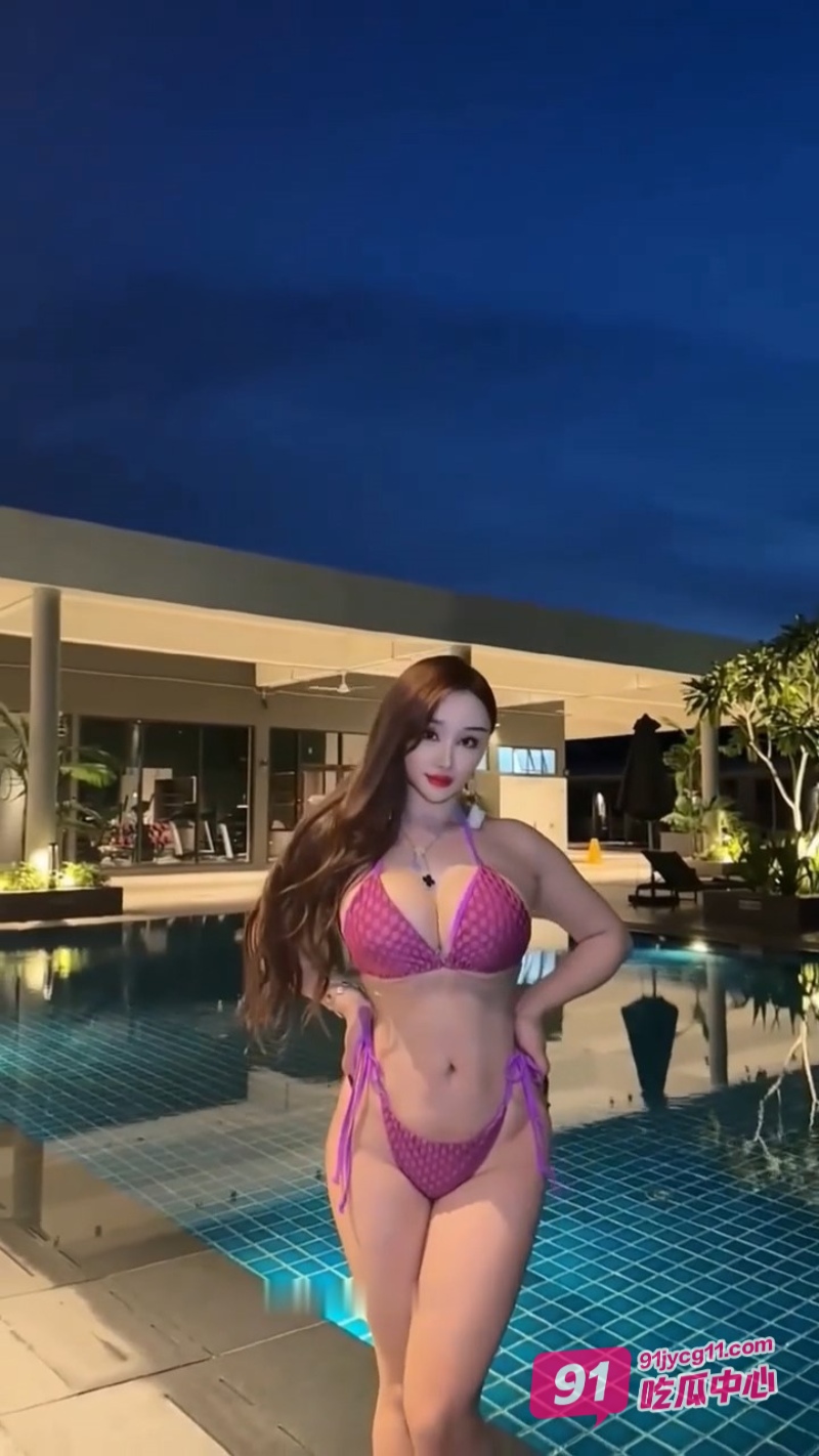 抖音网黄困困鱼比基尼私拍流出 道具自慰看的口水直流！ 配图3