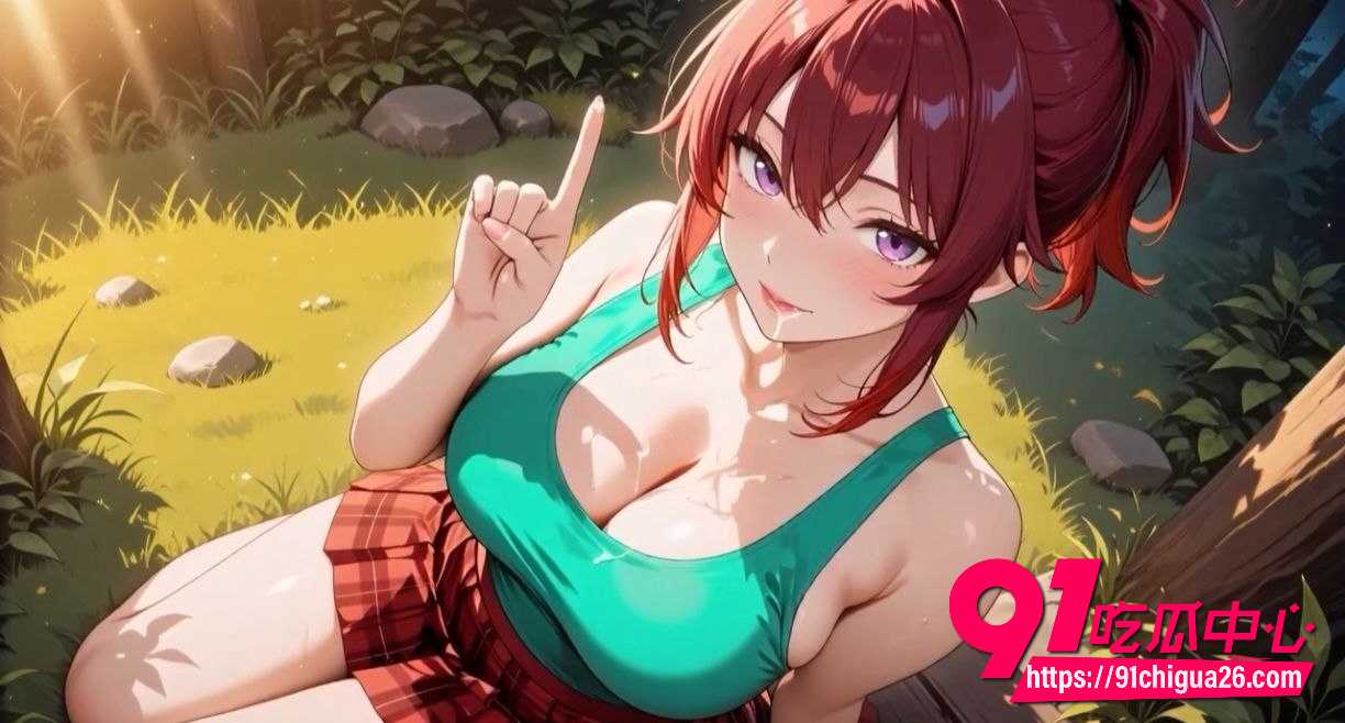 3D动漫 红发马尾女孩草地被操到腿软 浓稠精液喷满肚子裙子 她还抬腿给你夹鸡巴!