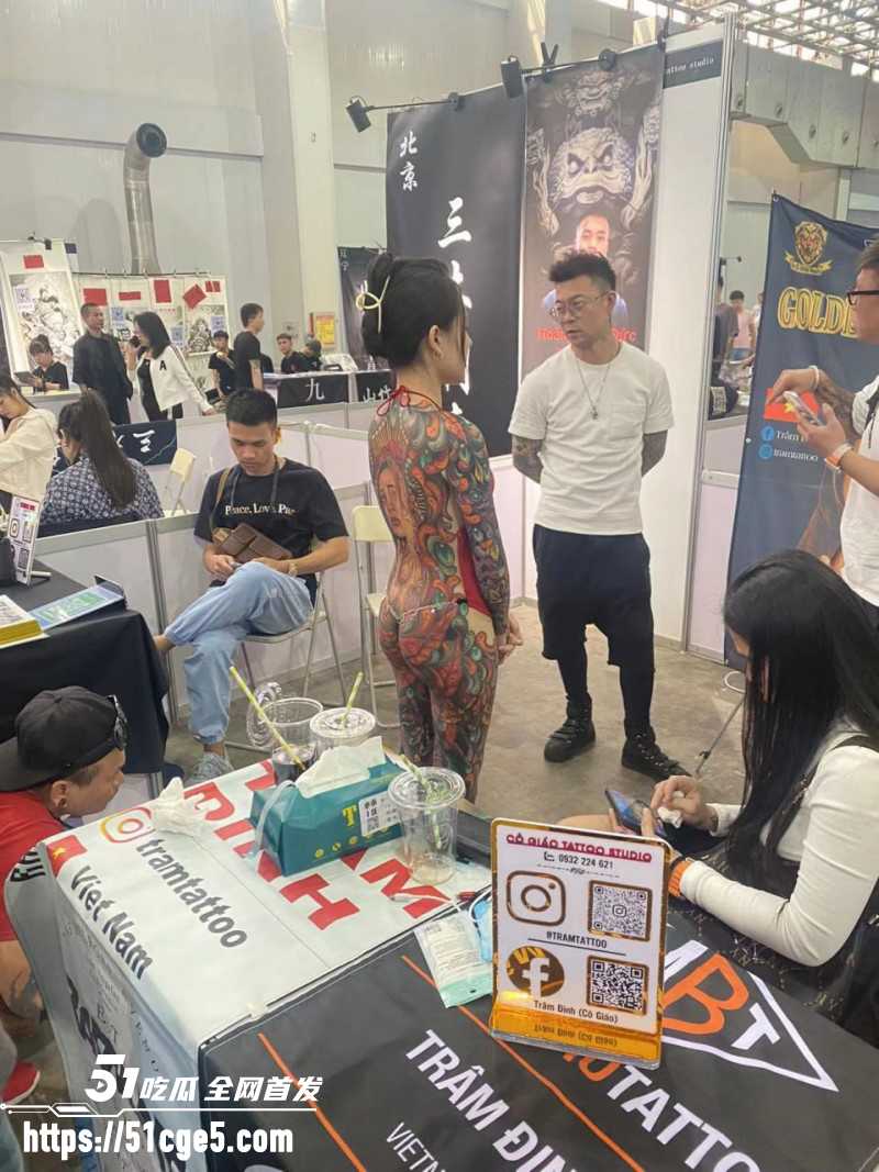 山东国际纹身展现场视频03 山东国际纹身展现场视频03