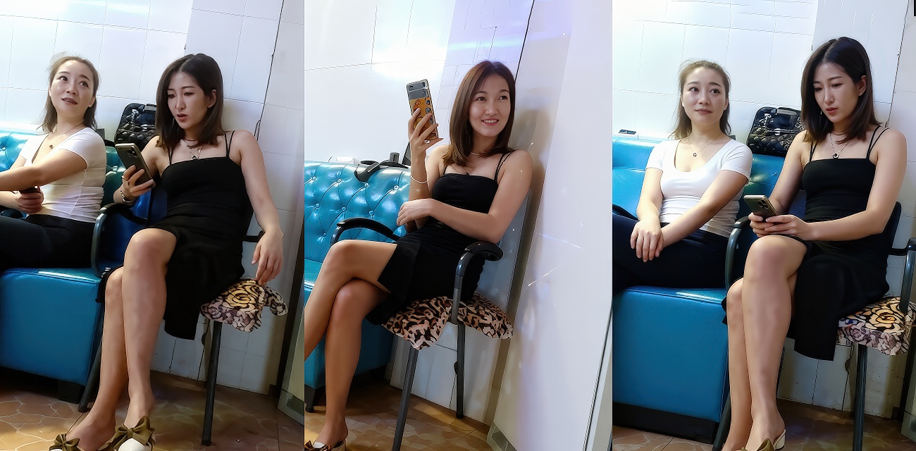 夜探城中村站街女 风骚人妻只要一百块 拉进按摩店 黑丝美腿大开直接猛干