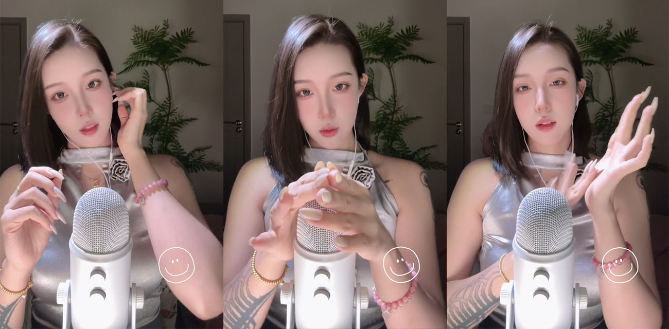 ASMR声控博主 陈肩睡不醒 软糯嗓音低语缠绵 声声入耳勾魂摄魄让人沉沦！