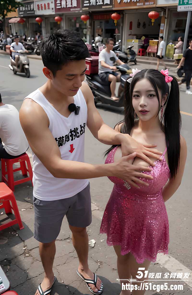 AI街头 摸胸挑战 2 AI街头 摸胸挑战 2