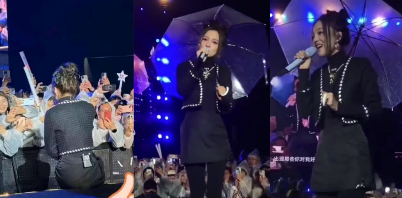 张韶涵昆山演唱会 急性肠胃炎硬撑演出 网传现场窜稀前排闻臭味