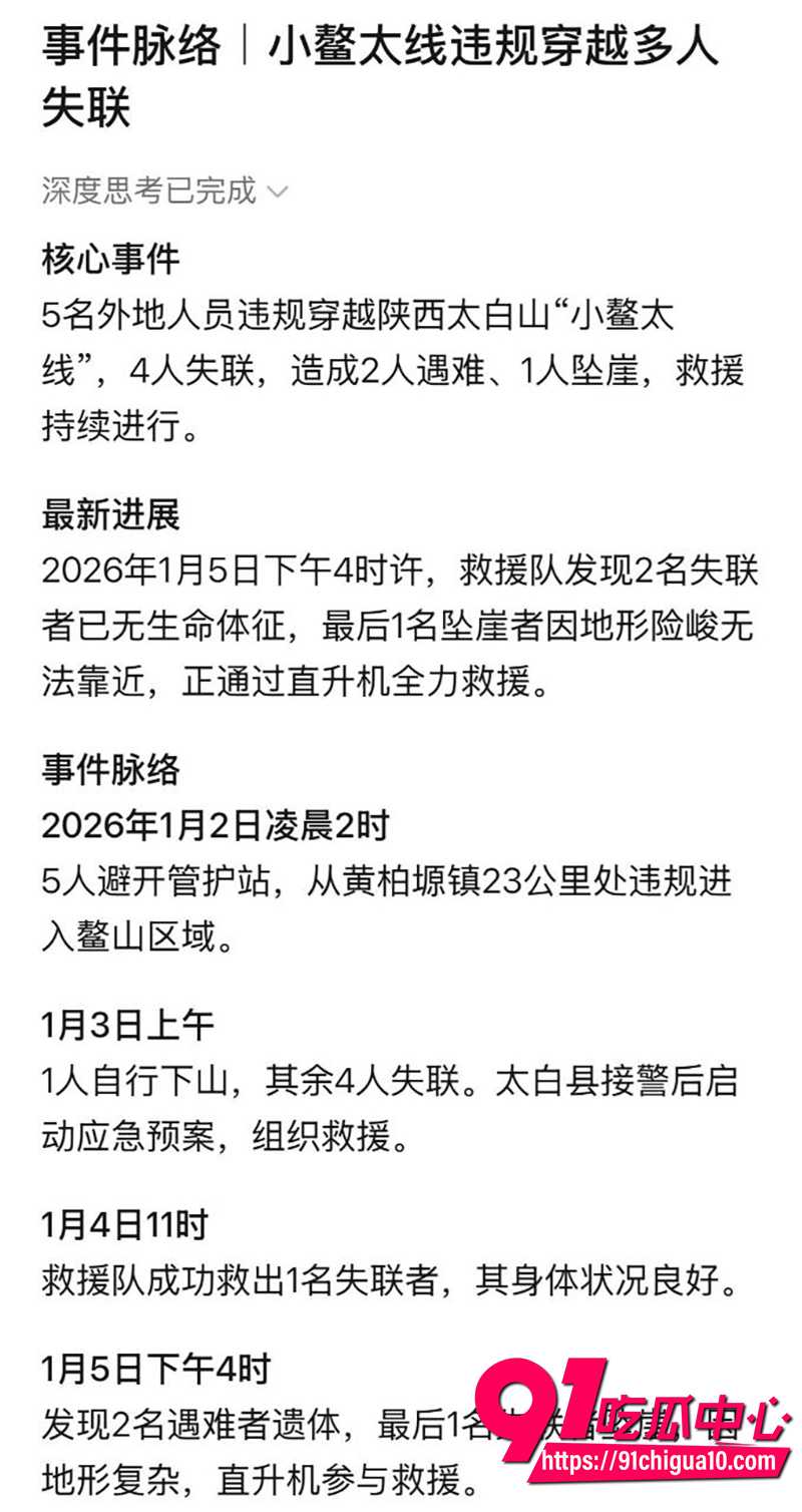 陕西太白山鳌太线 2