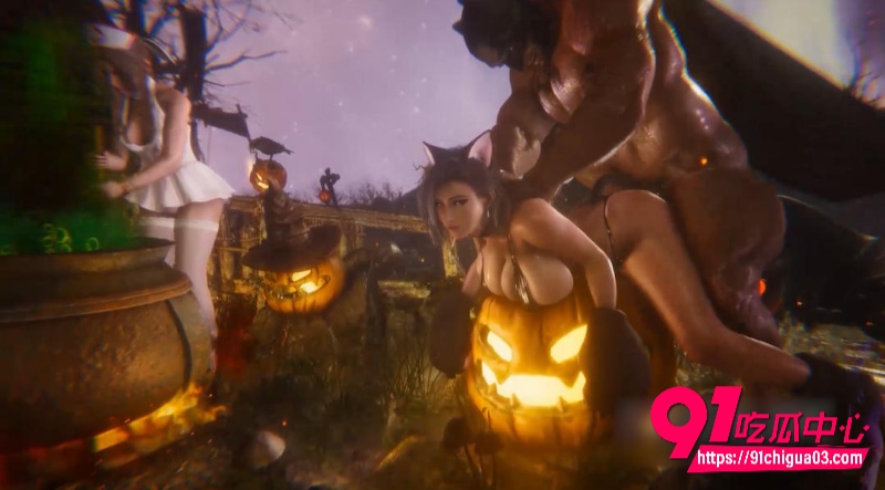 SCENES  TRICK OR TITS FULL KITTY6
