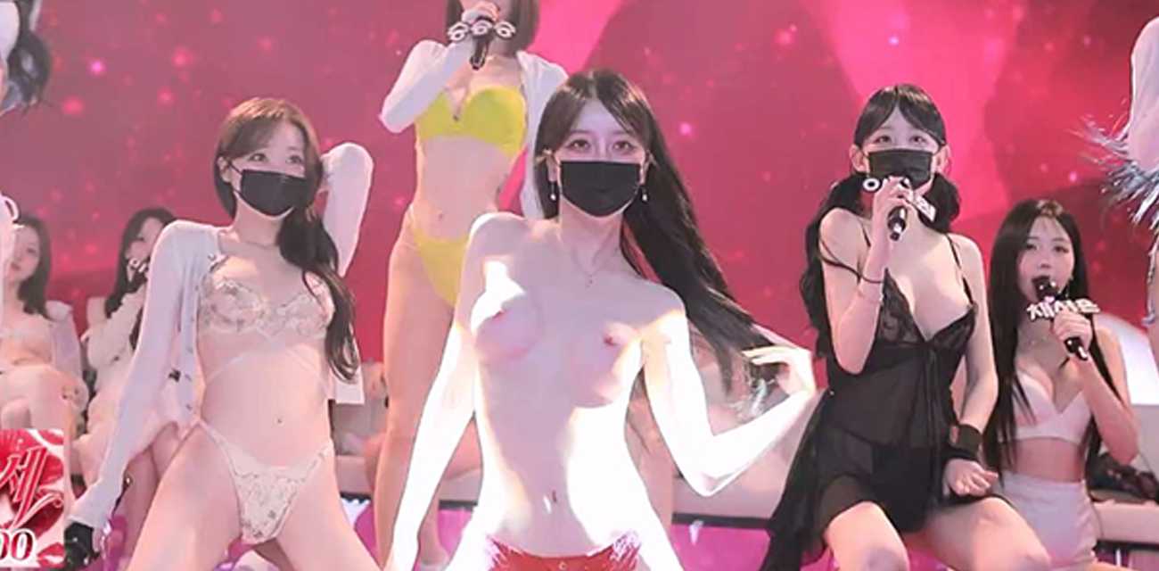 韩国BJ女团Jinricp 第七季第17集 梦之队各大女神全裸竞技赛 白嫩乳肉在灯光下清晰可见!