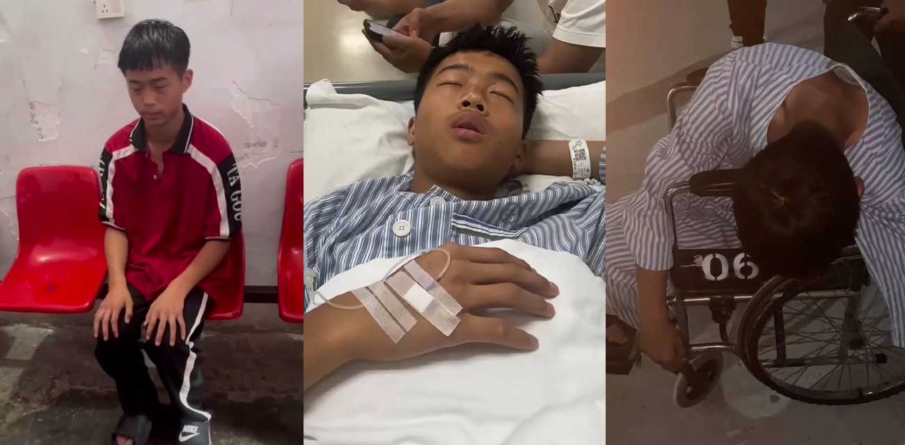 河南郑州塔沟武校 老师暴力殴打学生 14岁少年邰志哲满身淤青惨不忍睹！