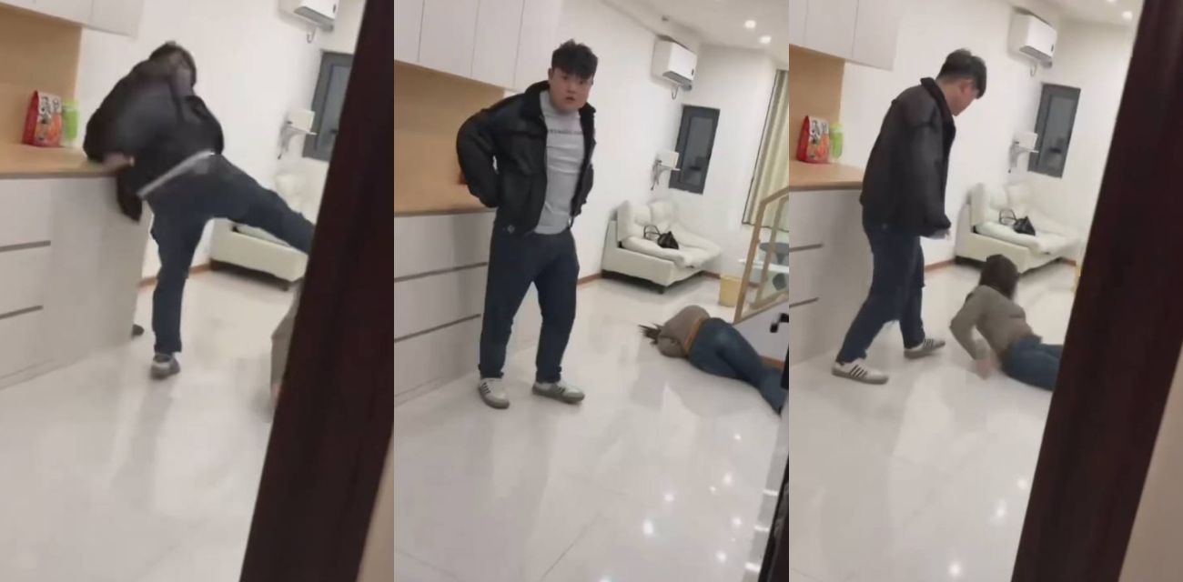 江西宝妈炒白银爆仓亏几十万 老公当场暴怒家暴 女人倒地爬行哭喊求饶!