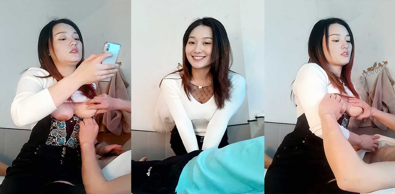 重庆足浴店巧遇神似迪丽热巴豪乳技师 爆奶嘬咬狂吸 看得人口水直流！