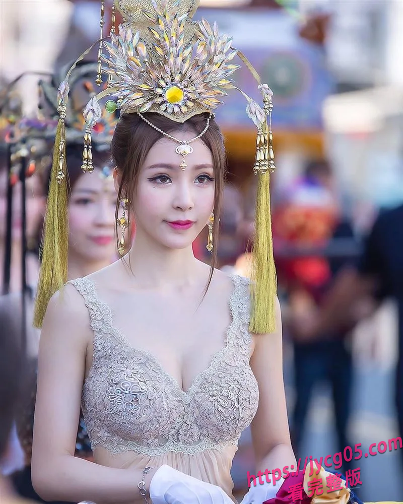 同安进香阵头颜值逆天！庙会达人直击美女助阵罕见场面！ 配图8