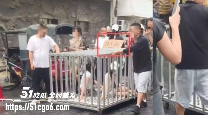 湖南汨罗商业街 惊现活人浸猪笼 1 湖南汨罗商业街 惊现活人浸猪笼 1