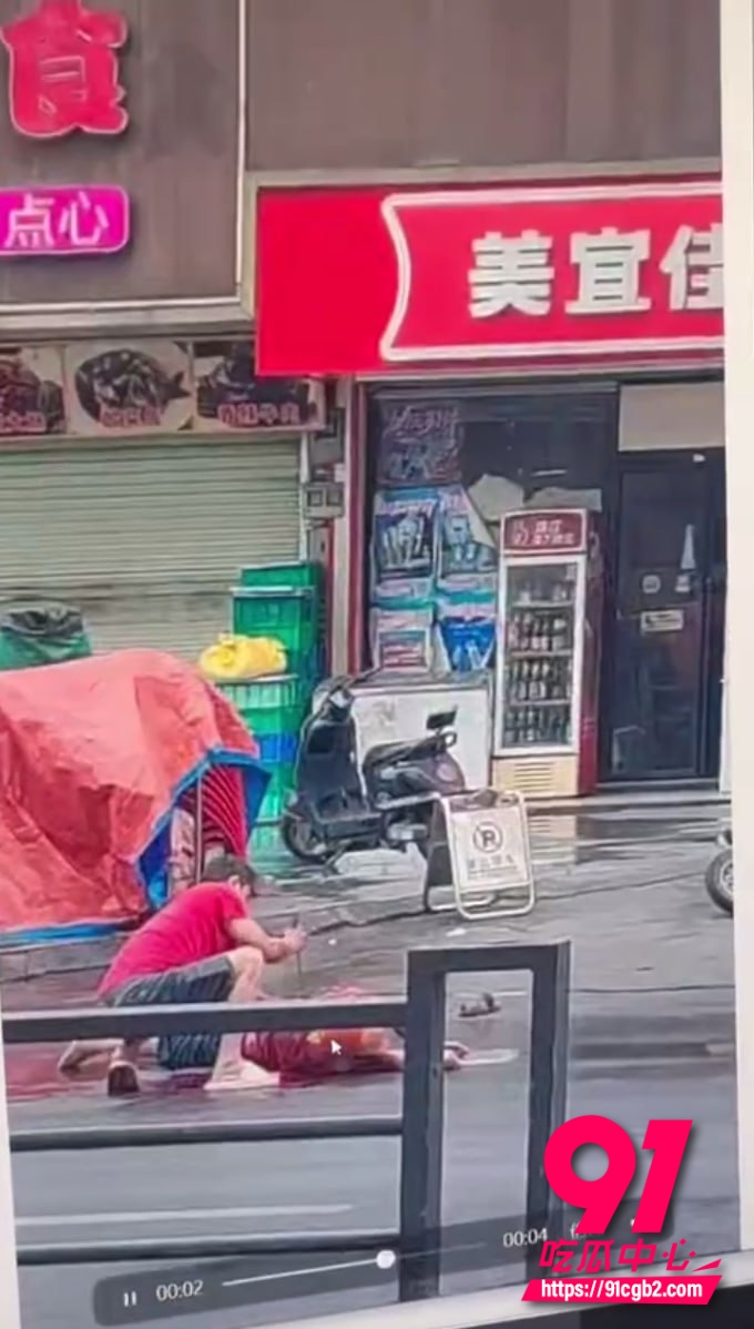 广州白云窖心 市场附近街头伤人事件 5