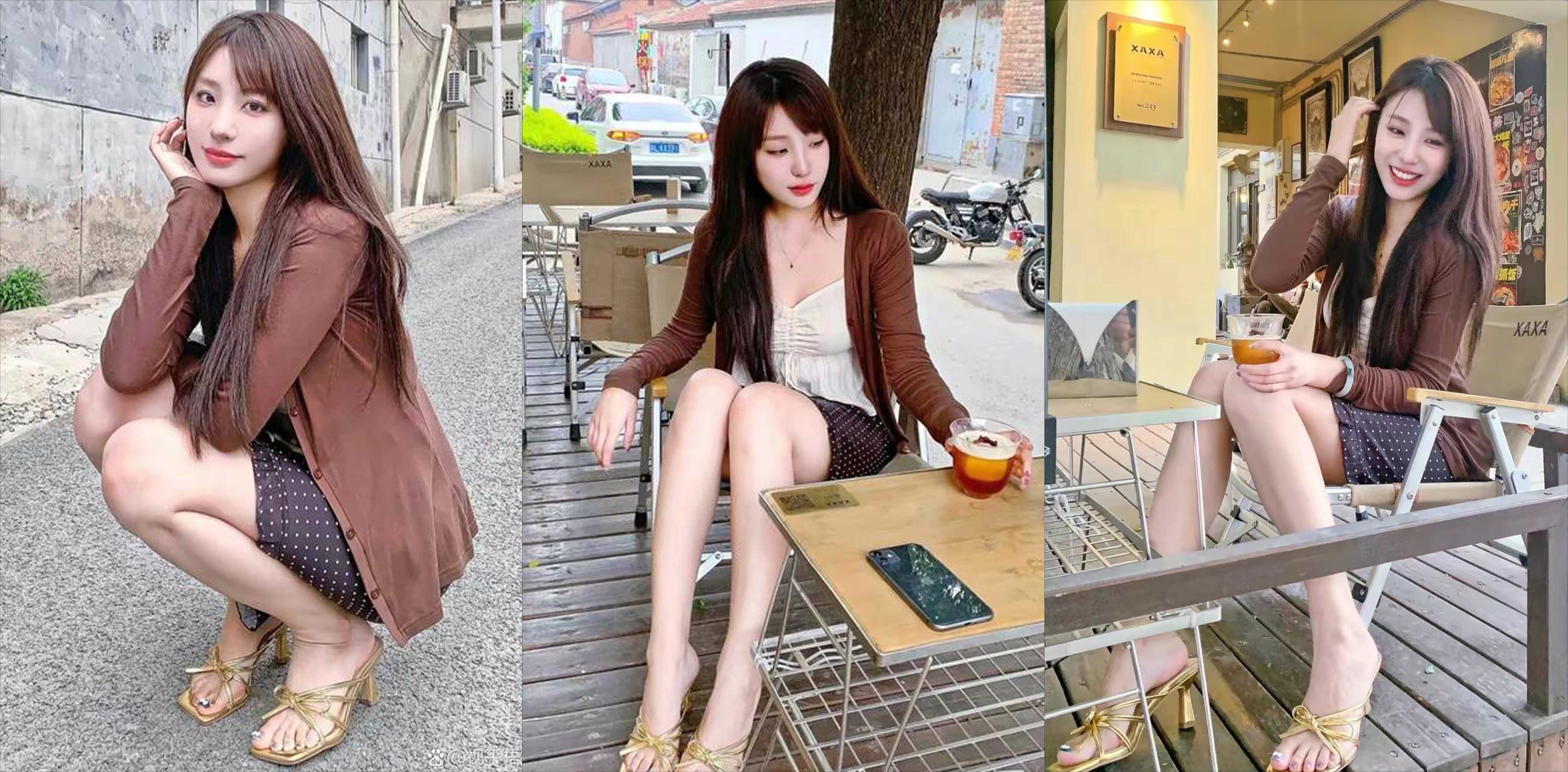 小伙约炮抖音女网红 两人开情趣房 被针孔摄像头偷拍