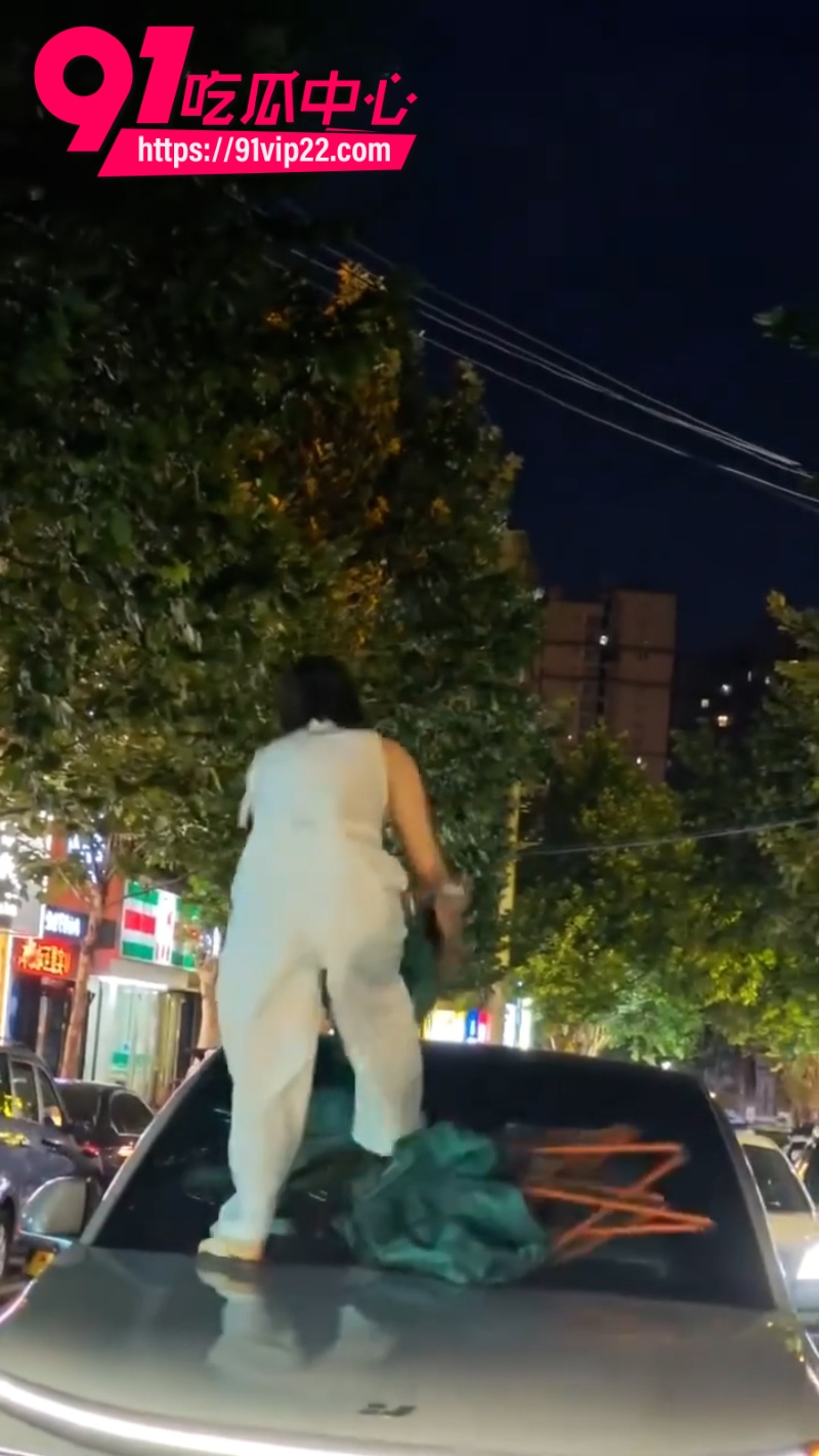陕西洛南抓小三砸车事件1