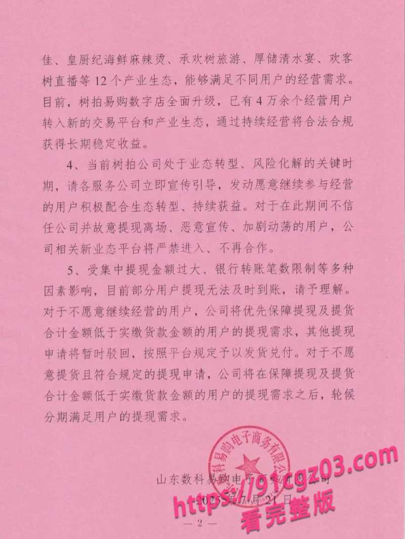 山东数科易购暴雷5素材水印版