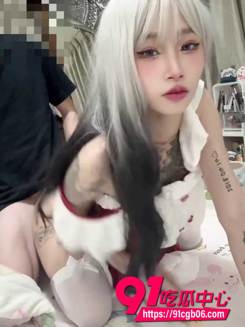网红阿璃Ahri UwUChenbaby 兔女郎Cos啪啪私拍 纹身娇躯尽显诱惑