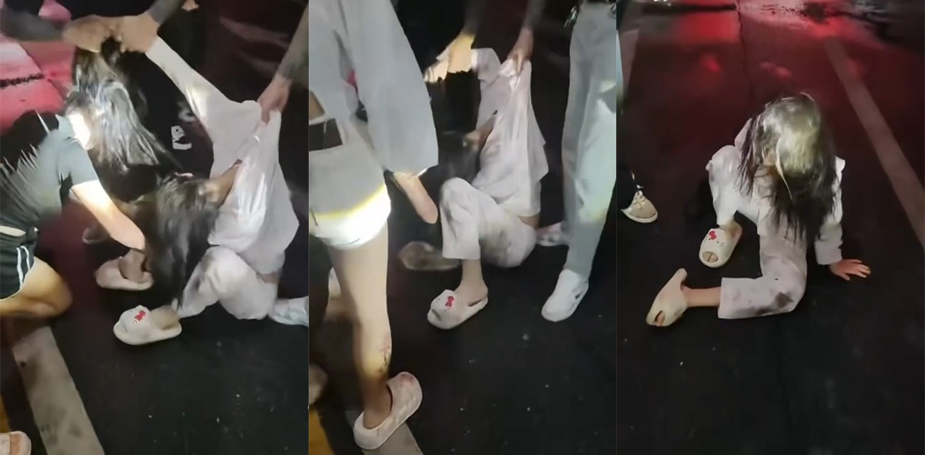 2026年8月湖南永州道县某路段 黑社会精神小伙当街殴打女生完整回顾 现场始末曝光