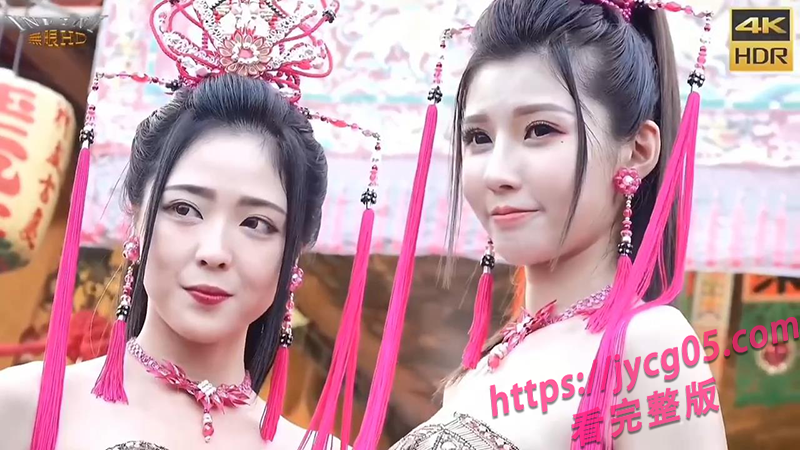 同安进香阵头颜值逆天！庙会达人直击美女助阵罕见场面！ 配图5