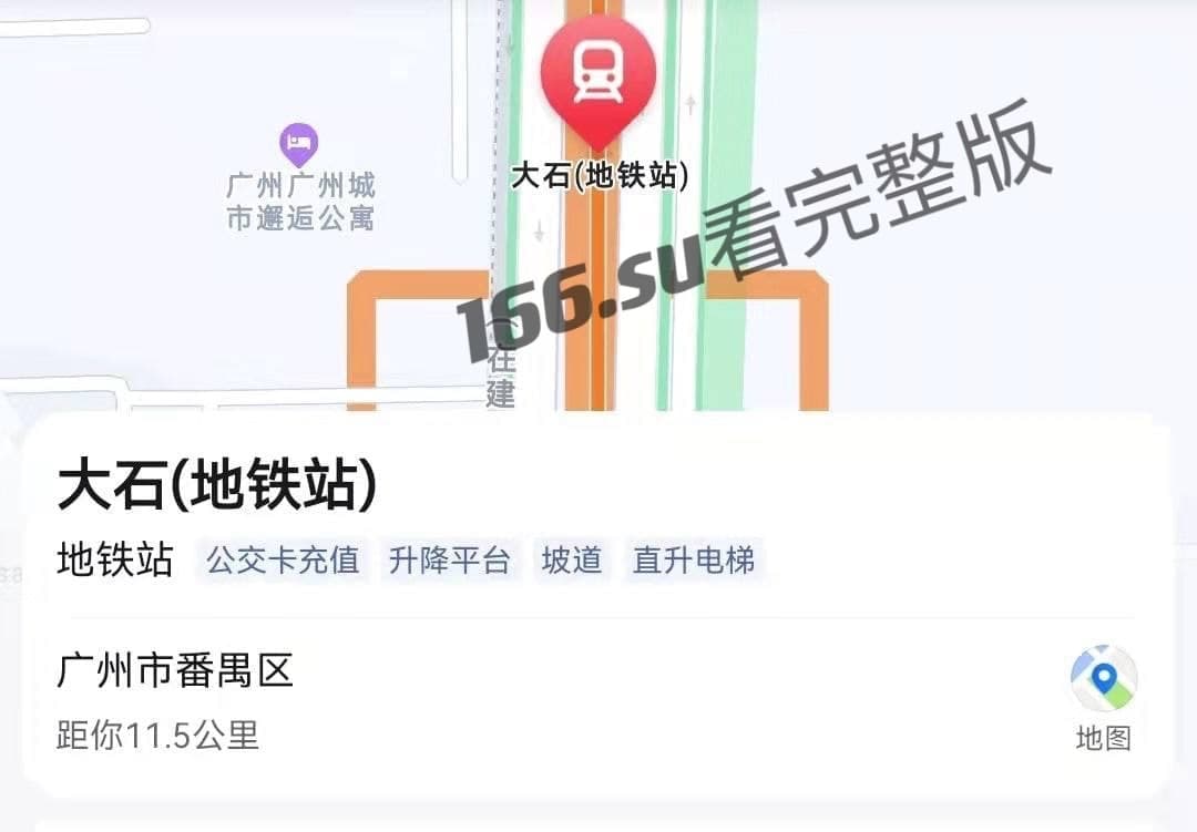 广州番禺大石地铁站事件
