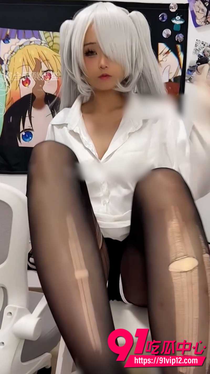 抖音148W粉丝女网红小扑通定制丝袜诱惑福利5