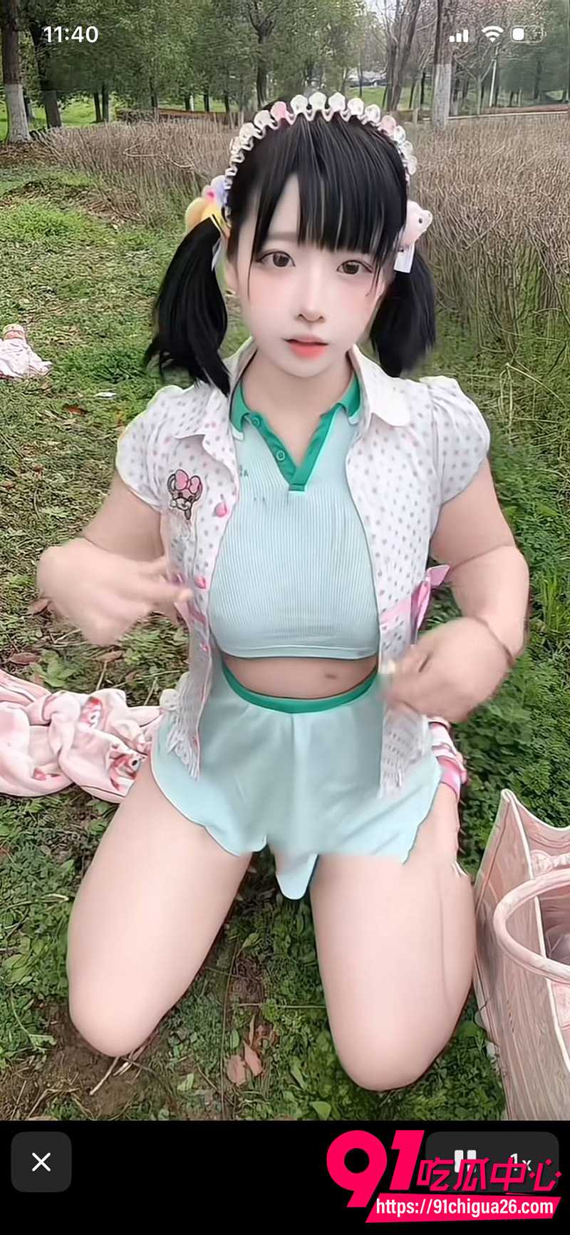 抖音高颜萌妹兔康康 3