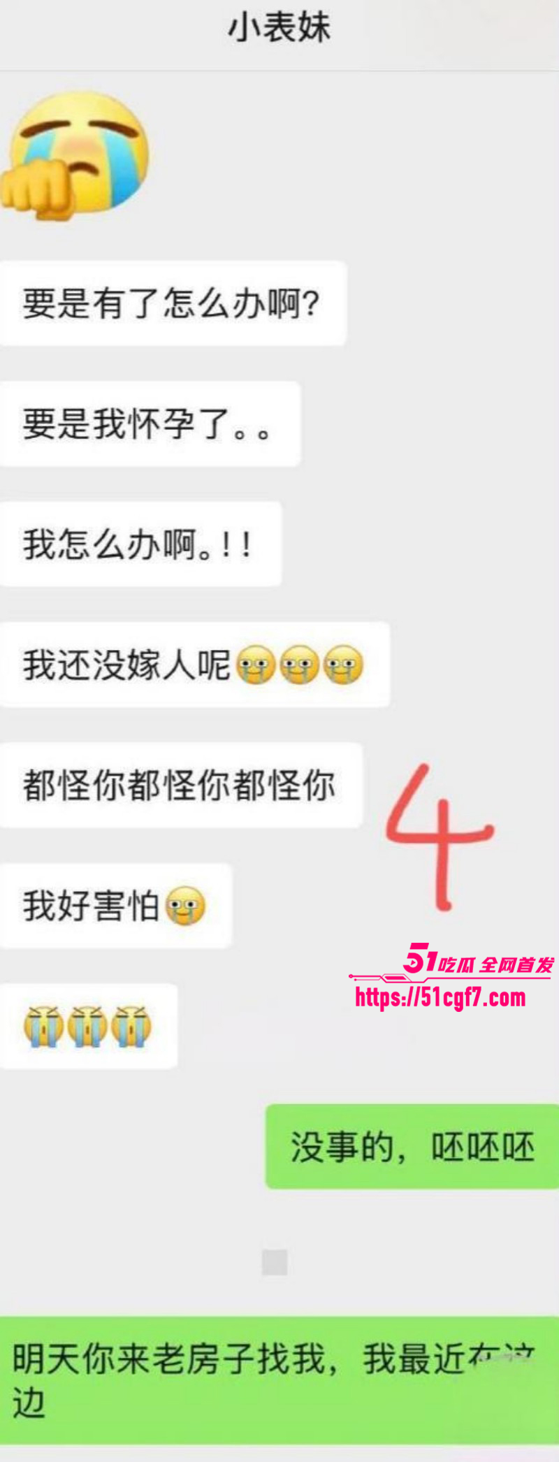 纯爱藏黄刀和表妹乱伦怀孕016 纯爱藏黄刀和表妹乱伦怀孕016