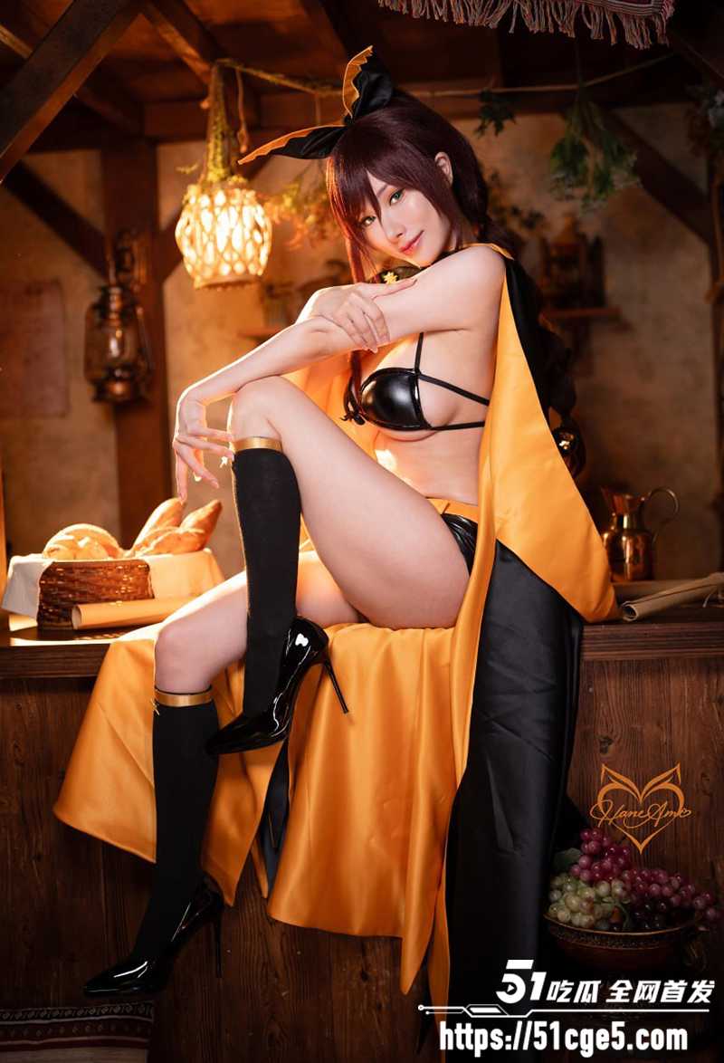 雨波HaneAme化身RE0夏乌拉御姐cos写真 3 拷贝