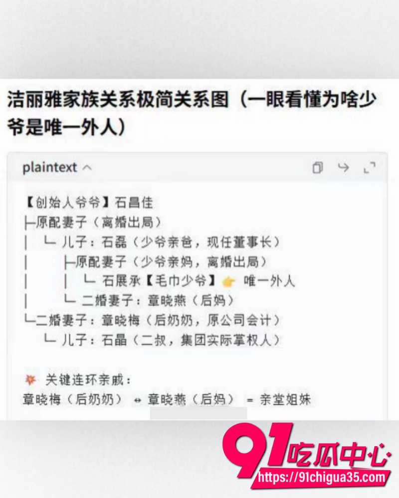 洁丽雅40周年庆成豪门伦理大瓜 18