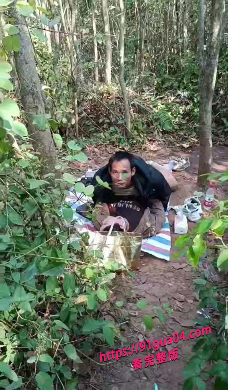哥们误闯小树林 结果撞见广场版激情爱情剧！