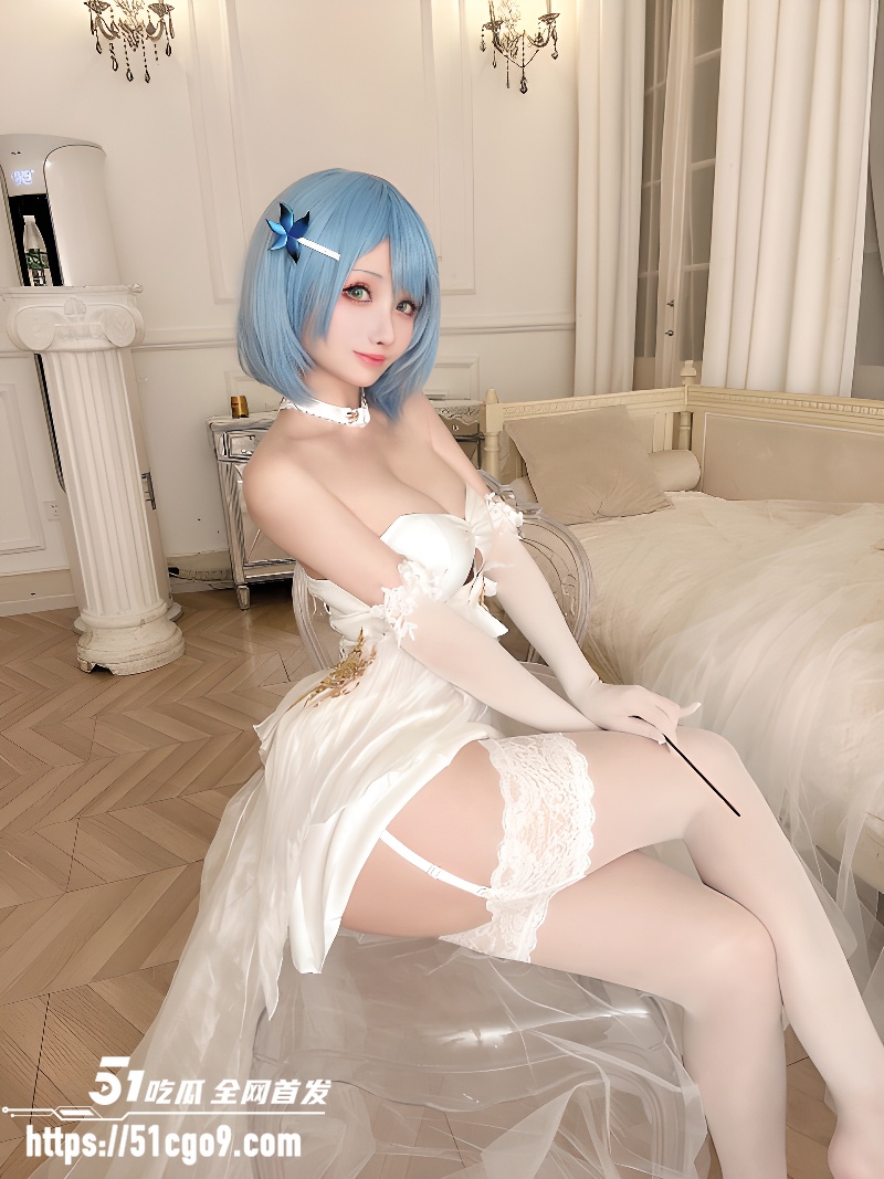 福利姬 凉凉子 cos碧蓝航线恰巴耶夫绝美写真1